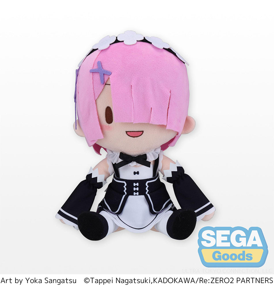 Fuwapetit "Re:ZERO -Starting Life in Another World-" Plush "Ram" (L) - COMING SOON