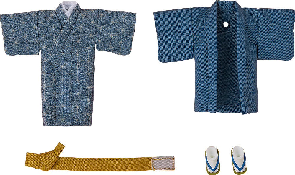 Nendoroid-Puppen-Outfit-Set: Kimono – Junge (Marineblau)