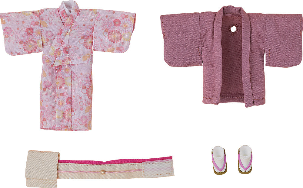 Nendoroid-Puppen-Outfit-Set: Kimono – Mädchen (Pink)