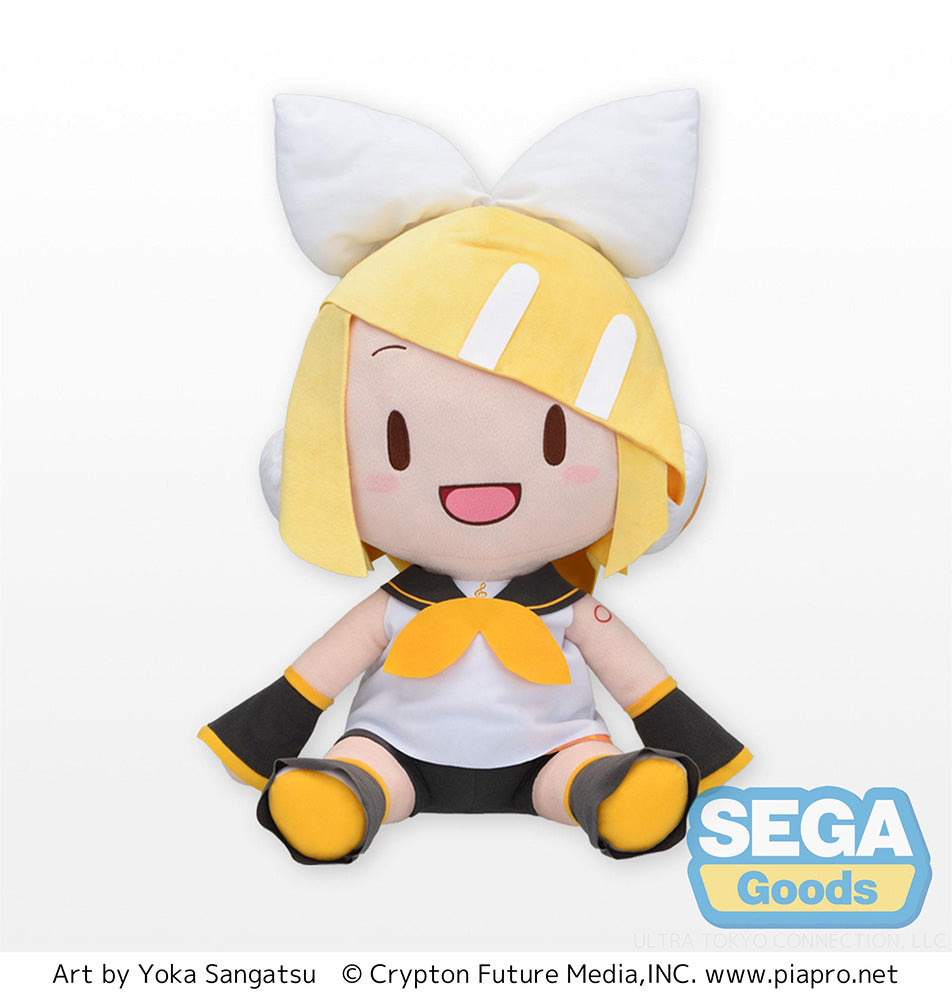 Fuwapuchi "Hatsune Miku Series" "Rin Kagamine" Dodeka Jumbo Plush - PRÓXIMAMENTE