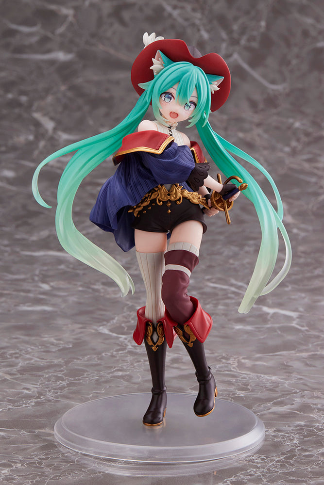 Figura Hatsune Miku Wonderland - Figura Premio Gato con Botas - PRÓXIMAMENTE