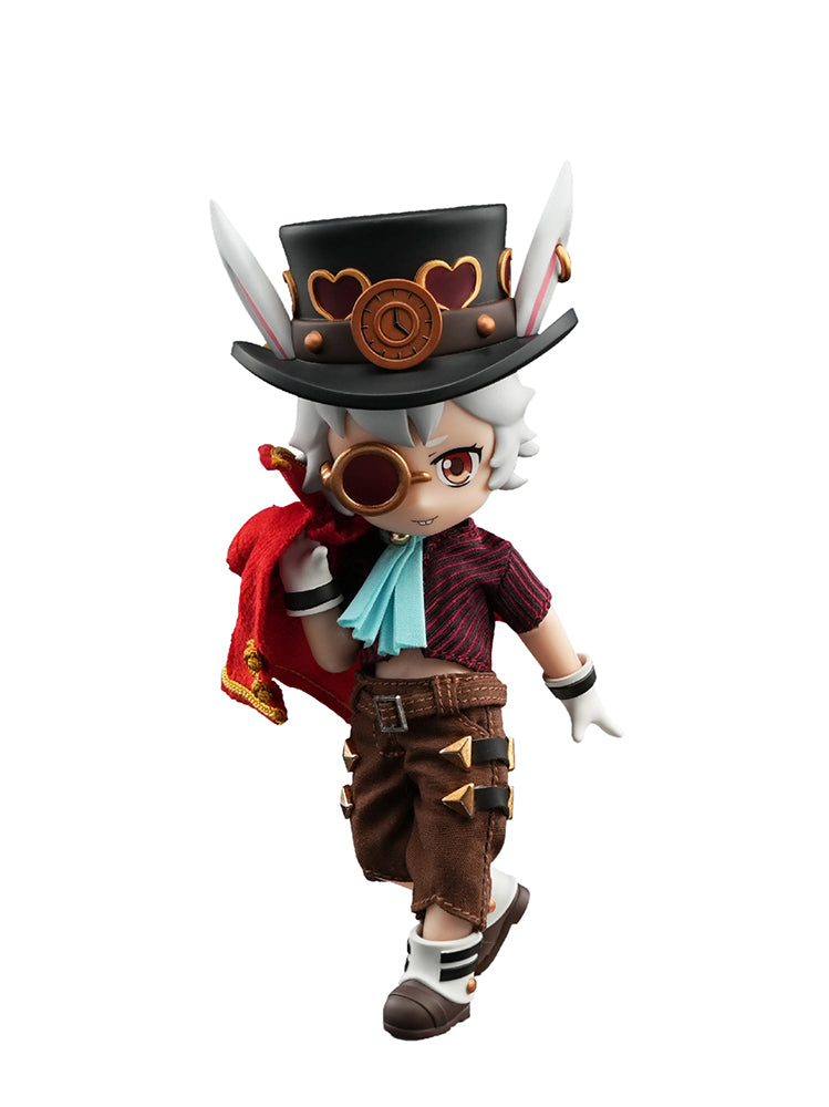 KEMO XII DOLL "ALICE IN WONDERLAND" WHITE RABBIT DEFORMED ACTION DOLL - COMING SOON
