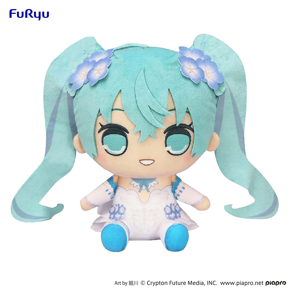 Hatsune Miku KYURUMARU Großes Plüschtier -Nemophila- - BALD ERHÄLTLICH