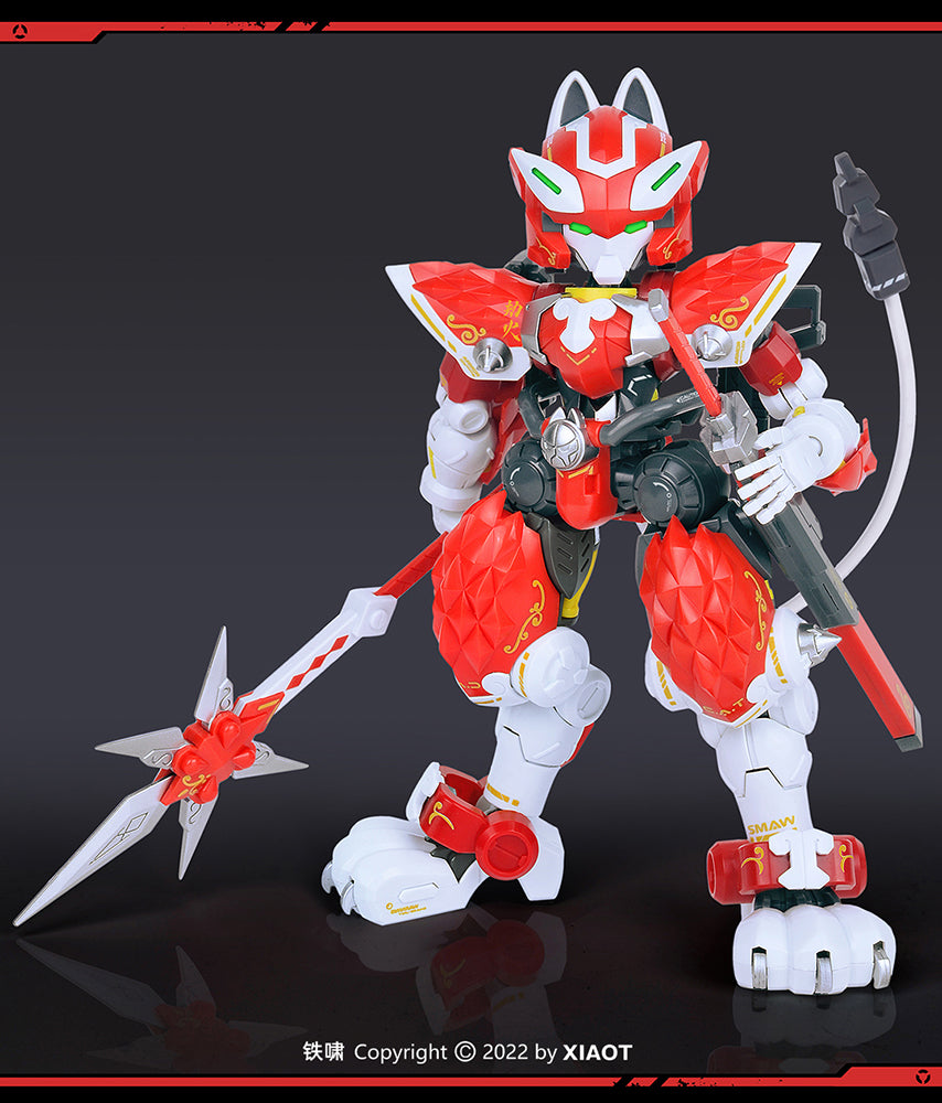 XIAOT x IRON ROARS SUPER-MANEUVER ARMORED WALKER C.A.T-03 "WILDFIRE" 1: 60 SCALE PLASTIC MODEL KIT - COMING SOON