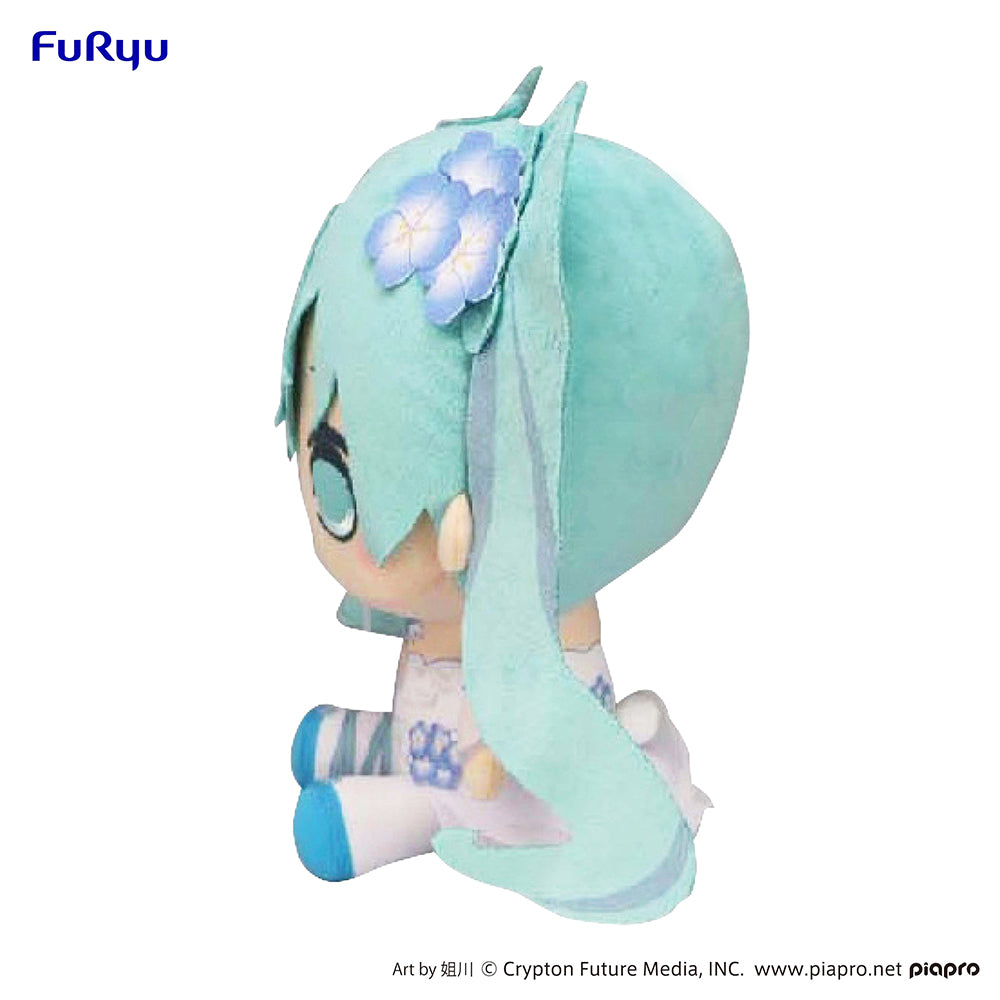 Hatsune Miku KYURUMARU Großes Plüschtier -Nemophila- - BALD ERHÄLTLICH