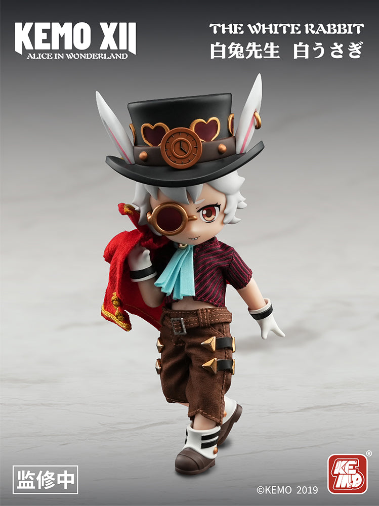 KEMO XII DOLL "ALICE IN WONDERLAND" WHITE RABBIT DEFORMED ACTION DOLL - COMING SOON