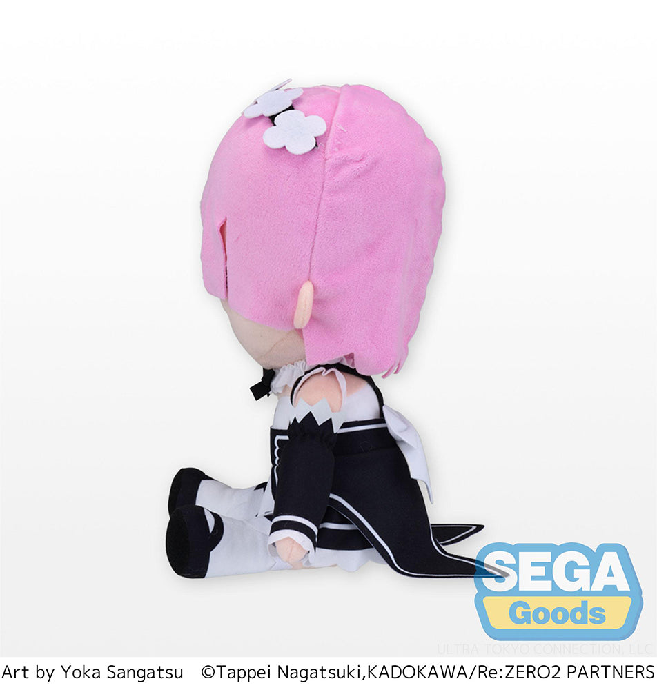 Fuwapetit "Re:ZERO -Starting Life in Another World-" Plush "Ram" (L) - COMING SOON