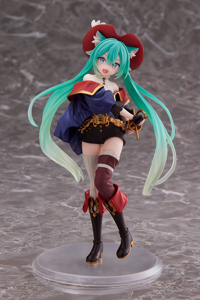 Figura Hatsune Miku Wonderland - Figura Premio Gato con Botas - PRÓXIMAMENTE