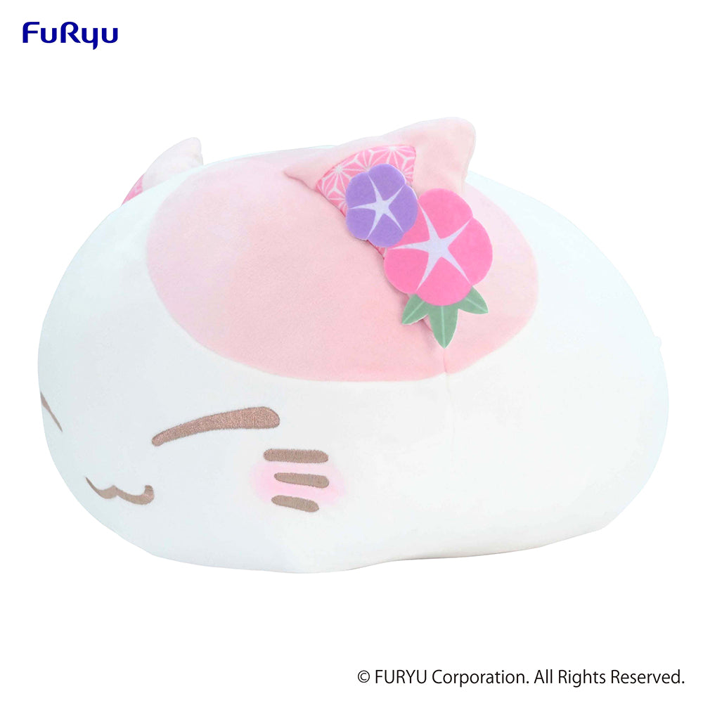 Nemuneko Cat Pastel Großes Plüschtier -Pink- - BALD ERHÄLTLICH