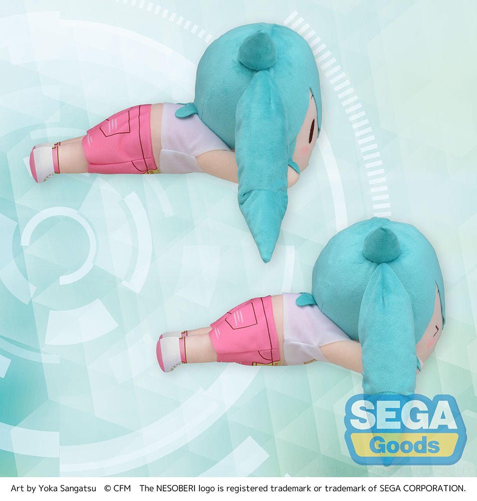 NESOBERI (Lay-Down) "Hatsune Miku" Series M Plush "Hatsune Miku" ~Live Cheering~ - COMING SOON