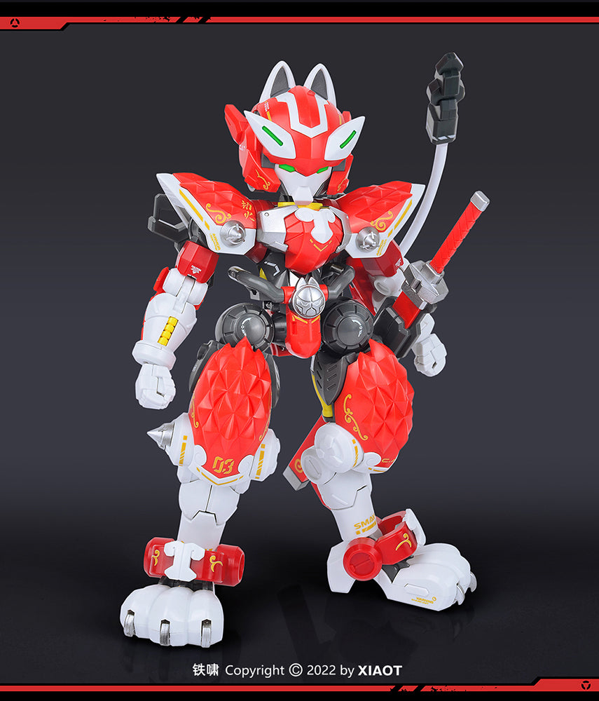 XIAOT x IRON ROARS SUPER-MANEUVER ARMORED WALKER C.A.T-03 "WILDFIRE" 1: 60 SCALE PLASTIC MODEL KIT - COMING SOON