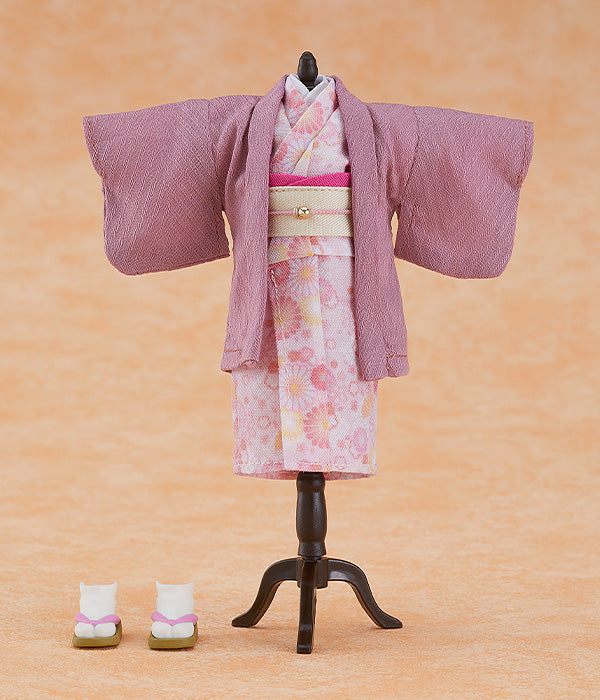 Nendoroid-Puppen-Outfit-Set: Kimono – Mädchen (Pink)