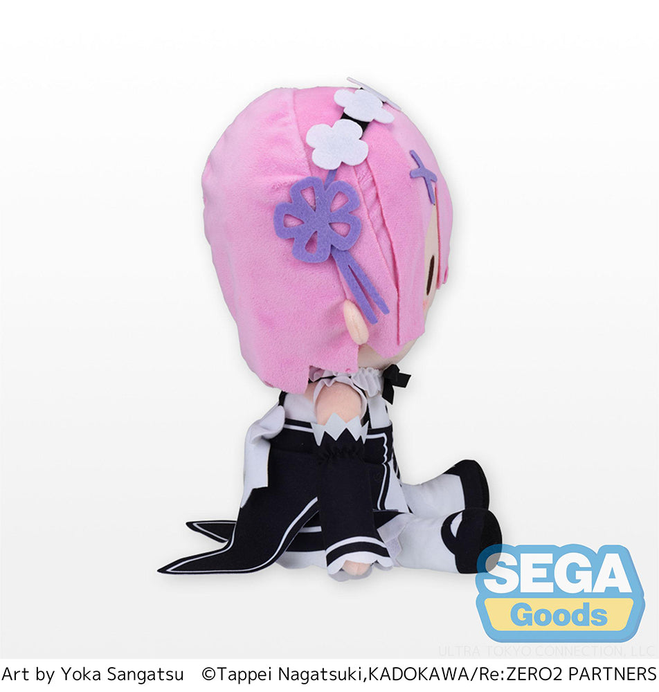 Fuwapetit "Re:ZERO -Starting Life in Another World-" Plush "Ram" (L) - COMING SOON