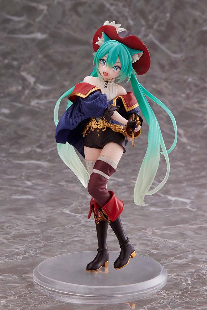 Figura Hatsune Miku Wonderland - Figura Premio Gato con Botas - PRÓXIMAMENTE
