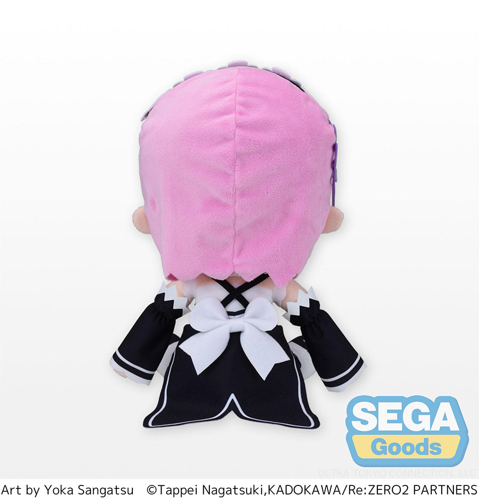 Fuwapetit "Re:ZERO -Starting Life in Another World-" Plush "Ram" (L) - COMING SOON