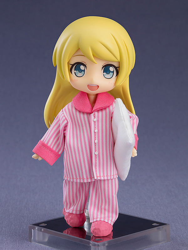 Nendoroid-Puppen-Outfit-Set: Pyjama (Rosa) – BALD KOMMT