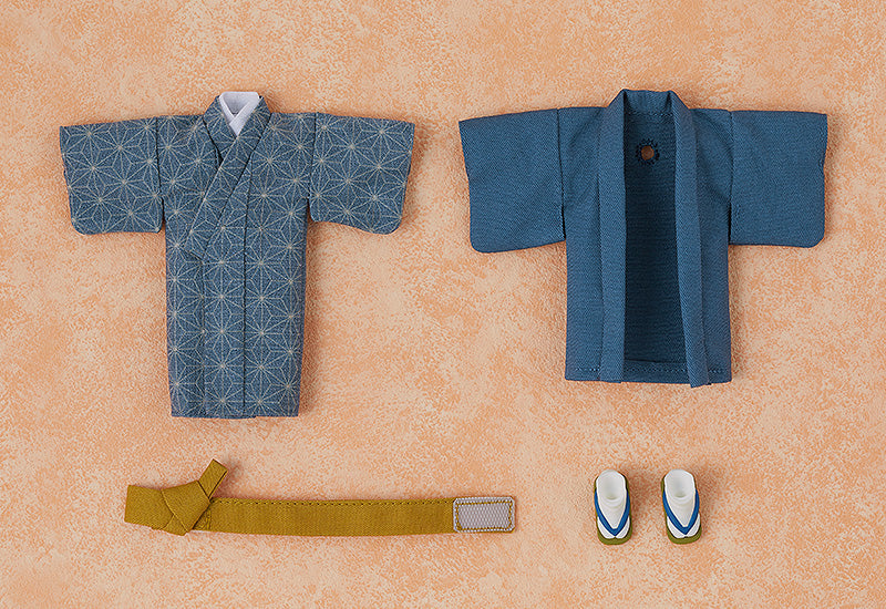 Nendoroid-Puppen-Outfit-Set: Kimono – Junge (Marineblau)
