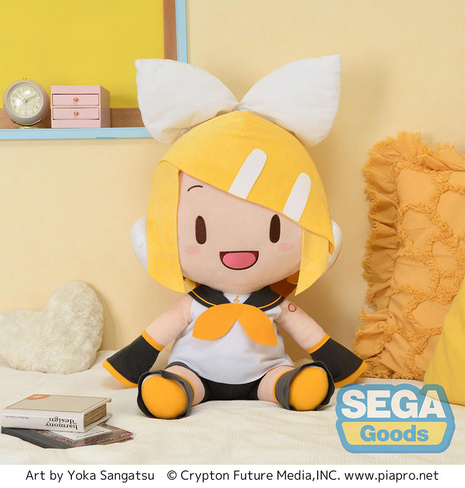 Fuwapuchi "Hatsune Miku Series" "Rin Kagamine" Dodeka Jumbo Plush - PRÓXIMAMENTE