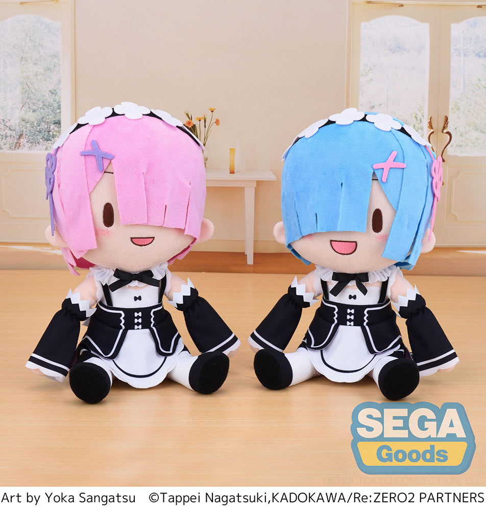 Fuwapetit "Re:ZERO -Starting Life in Another World-" Plush "Ram" (L) - COMING SOON