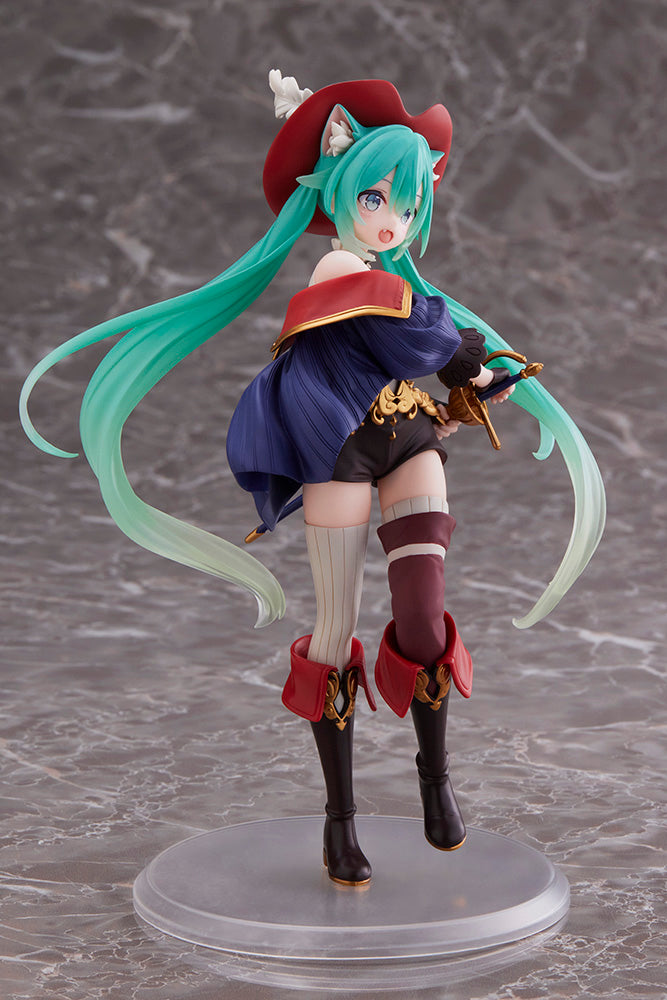 Figura Hatsune Miku Wonderland - Figura Premio Gato con Botas - PRÓXIMAMENTE