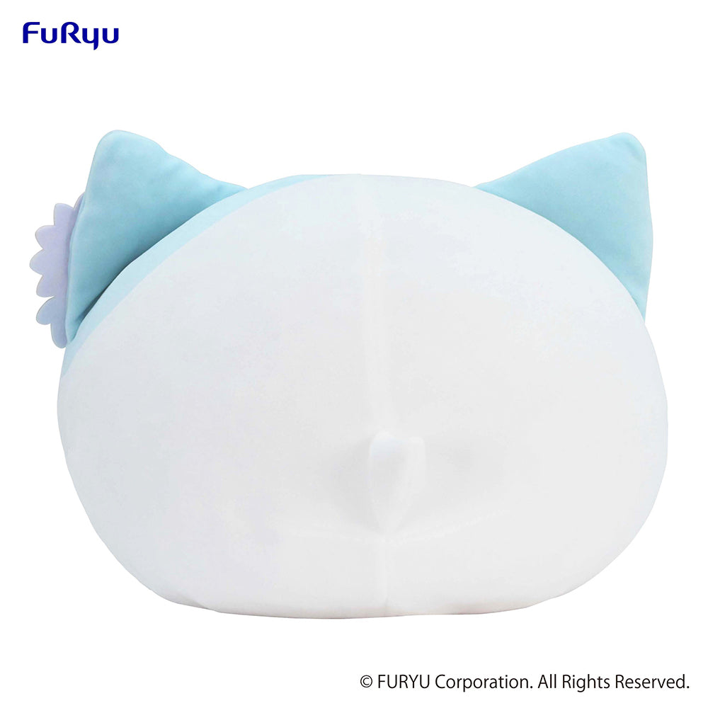 Nemuneko Cat Pastel Big Plush Toy -Light Blue- - COMING SOON