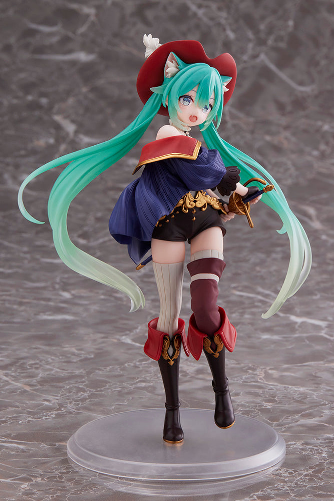 Figura Hatsune Miku Wonderland - Figura Premio Gato con Botas - PRÓXIMAMENTE