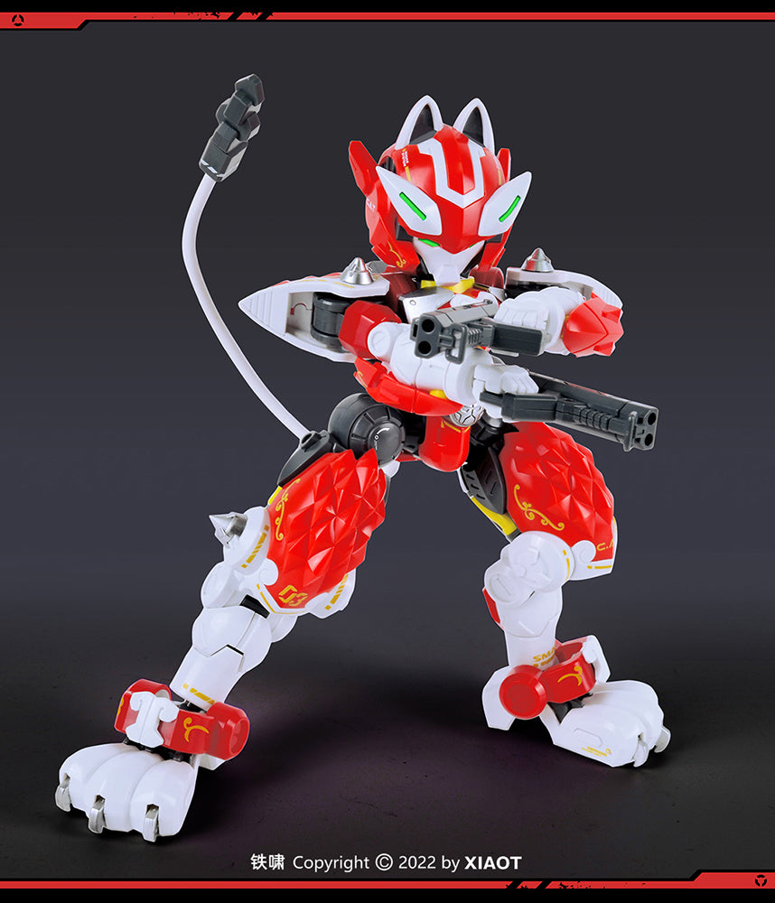 XIAOT x IRON ROARS SUPER-MANEUVER ARMORED WALKER C.A.T-03 "WILDFIRE" 1: 60 SCALE PLASTIC MODEL KIT - COMING SOON