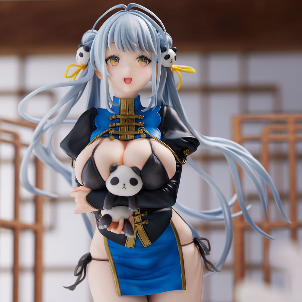 Sencha-Illustration Panda-chan (China-Kleid) – BALD ERHÄLTLICH