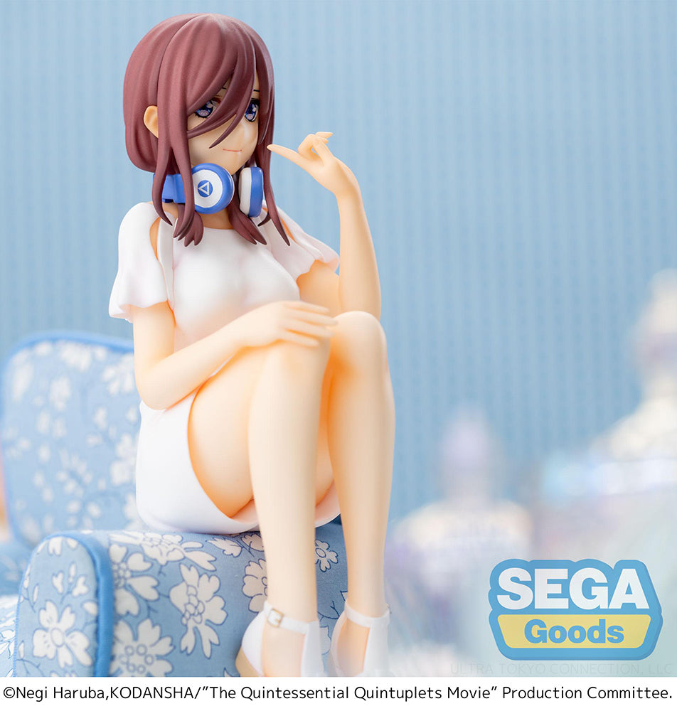 Die Quintessential Quintuplets Movie PM Sitzende Figur „Miku Nakano“ – BALD ERHÄLTLICH
