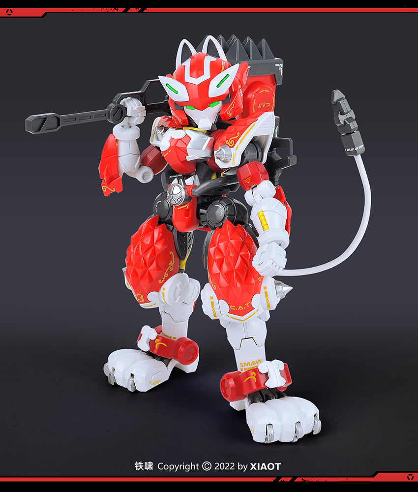 XIAOT x IRON ROARS SUPER-MANEUVER ARMORED WALKER C.A.T-03 "WILDFIRE" 1: 60 SCALE PLASTIC MODEL KIT - COMING SOON