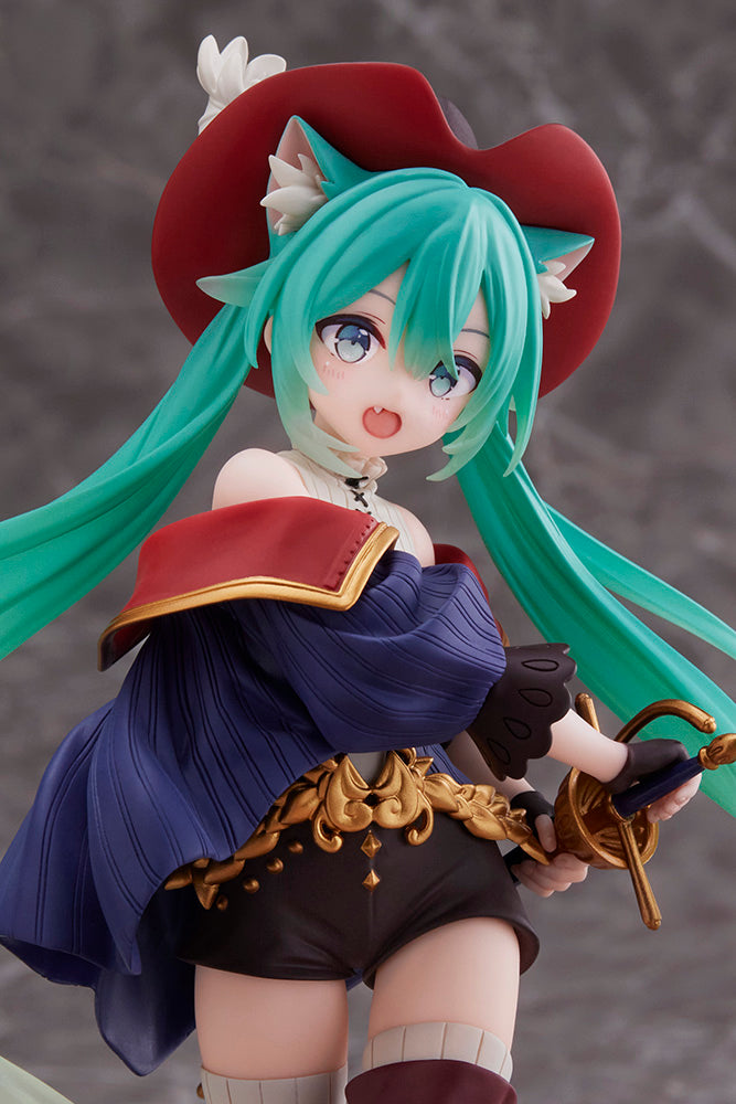 Figura Hatsune Miku Wonderland - Figura Premio Gato con Botas - PRÓXIMAMENTE