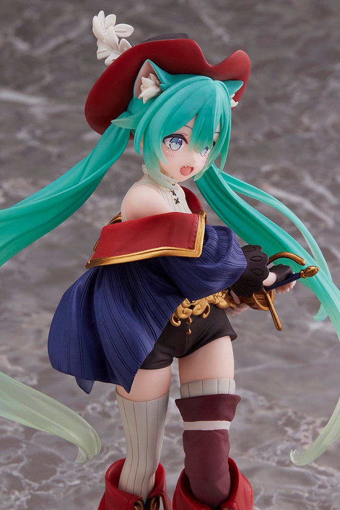 Figura Hatsune Miku Wonderland - Figura Premio Gato con Botas - PRÓXIMAMENTE