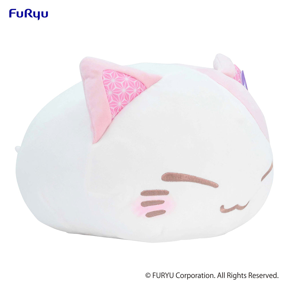 Nemuneko Cat Pastel Großes Plüschtier -Pink- - BALD ERHÄLTLICH