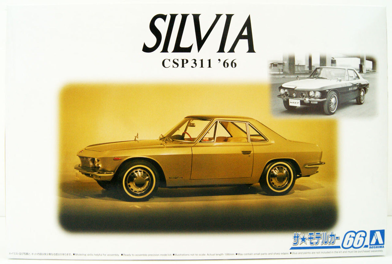 1/24 NISSAN CSP311 SILVIA '66 Model Kit Figure Super Anime Store