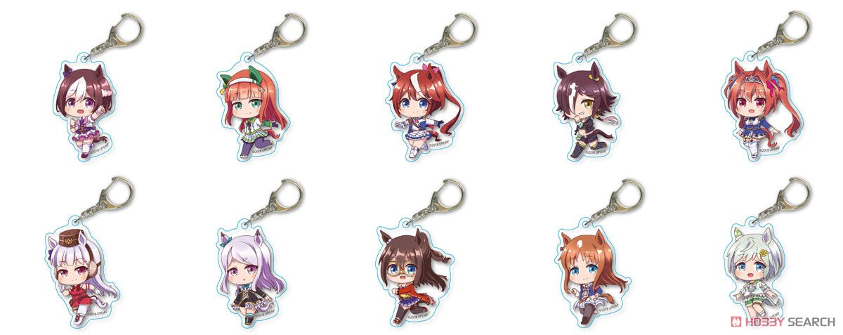 Uma Musume Pretty Derby Trading Acrylic Keychain Blind Box | Random Character