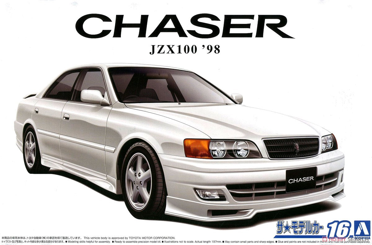 1/24 Scale Toyota JZX100 Chaser Tourer V `98 (Model Car) Model Kit