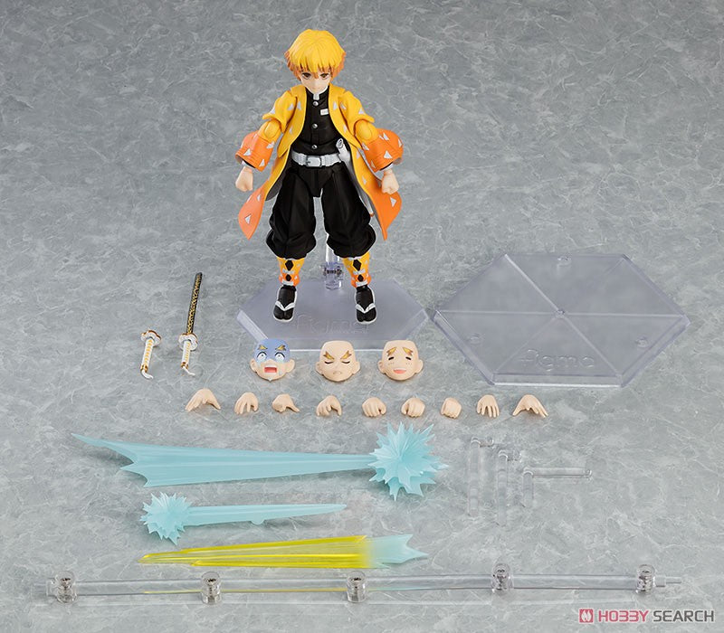 Dämonentöter: Kimetsu no Yaiba figma 522 DX Edition Zenitsu Agatsuma Figur
