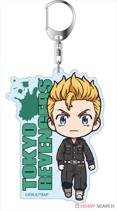 Tokyo Revengers Big Key Ring Takemichi Hanagaki Deformed Ver. Keychain Super Anime Store