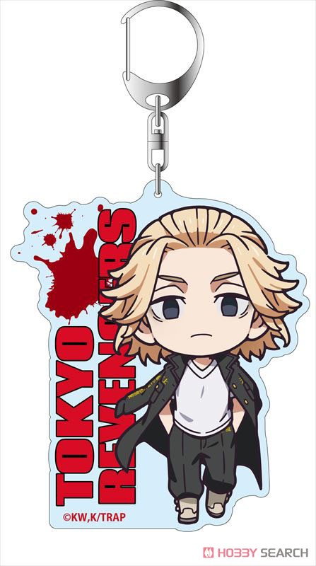 Tokyo Revengers Big Key Ring Manjiro Sano Deformed Ver. Keychain Super Anime Store