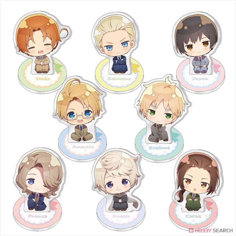 Hetalia: World Stars Yoiko-chan Trading Acrylic Blind Box (1 Blind Box)