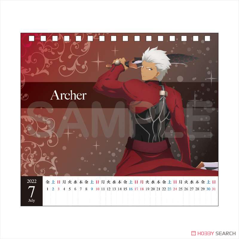 Fate stay night: Heaven`s Feel Desk Calendar