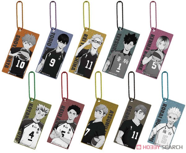 Haikyuu! TO THE TOP! Metallic Trading Acrylic Key Ring Blind Box Super  Anime Store