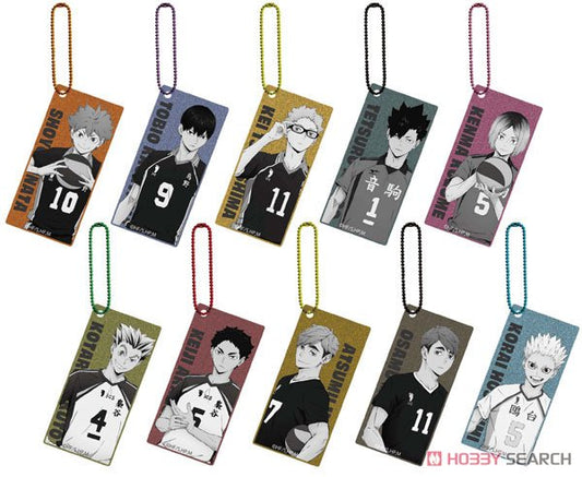 Haikyuu! TO THE TOP! Metallic Trading Acrylic Key Ring Blind Box Super Anime Store