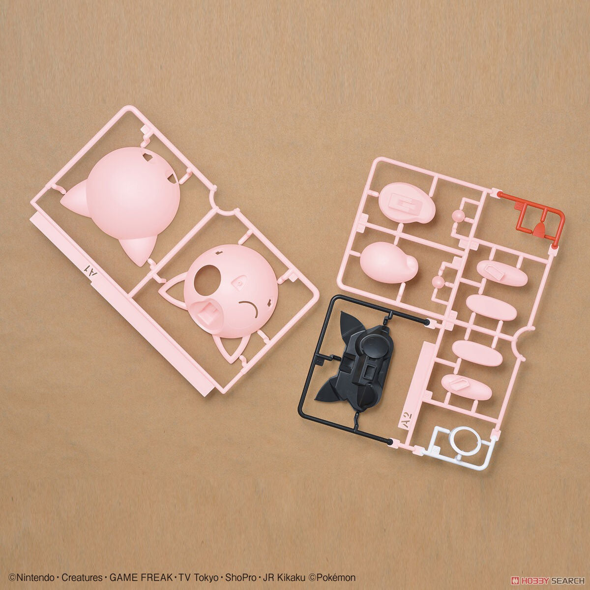 Pokemon Plastic Model Collection Quick!! 09 Jigglypuff (Plastic model) Model Kit