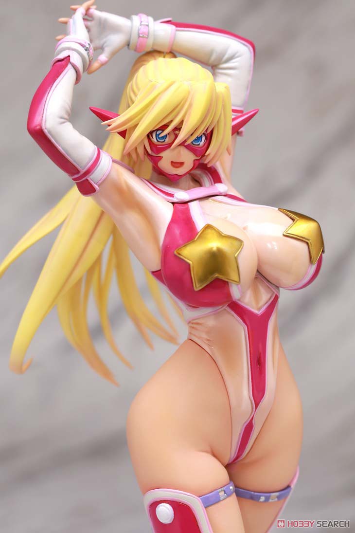 Suketto Sanjou!!! Sandy Bash Star Mask Red PVC Figure