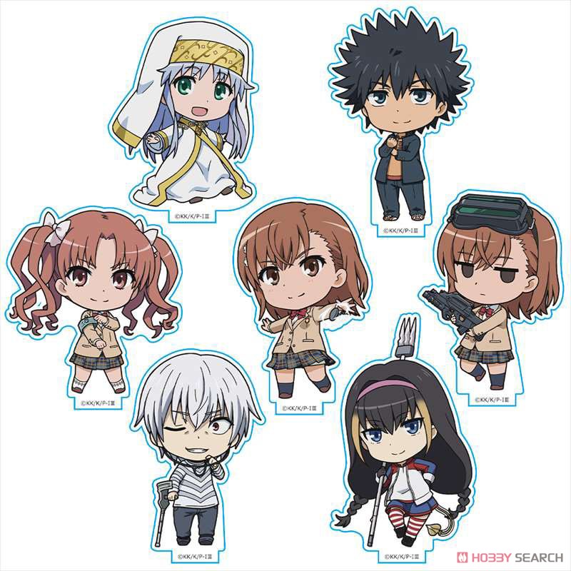 Blindbox aus der Acryl-Standkollektion „A Certain Magical Index III“ (1 Blindbox)