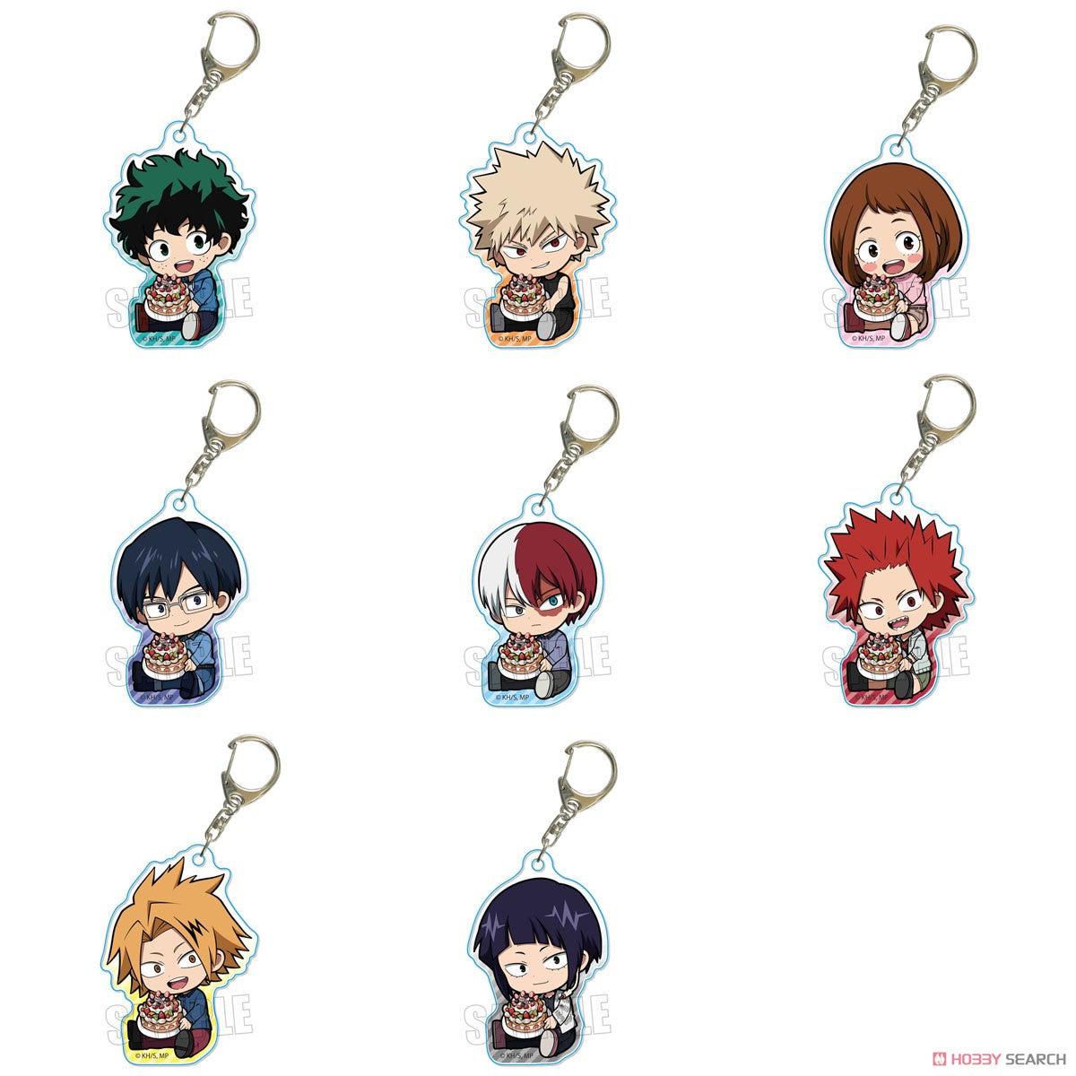 My hero academia blind best sale bag keychain