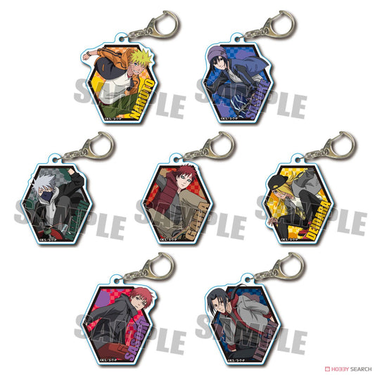 Trading Acrylic Key Ring Skater Ver. Naruto: Shippuden Blind Box (1 Blind Box)