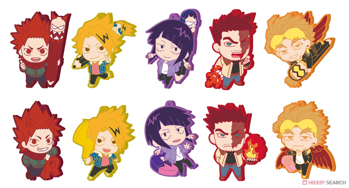 My Hero Academia Rubber Mascot Collection Radiergummi und Bleistift + (1 Blindbox)