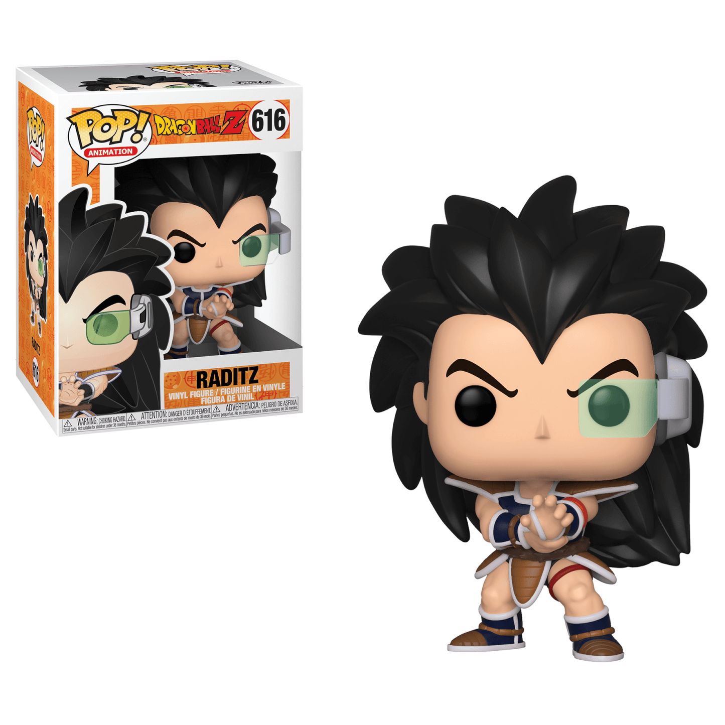 Funko POP 616 Anime: Dragon Ball Z Raditz Figure Super Anime Store